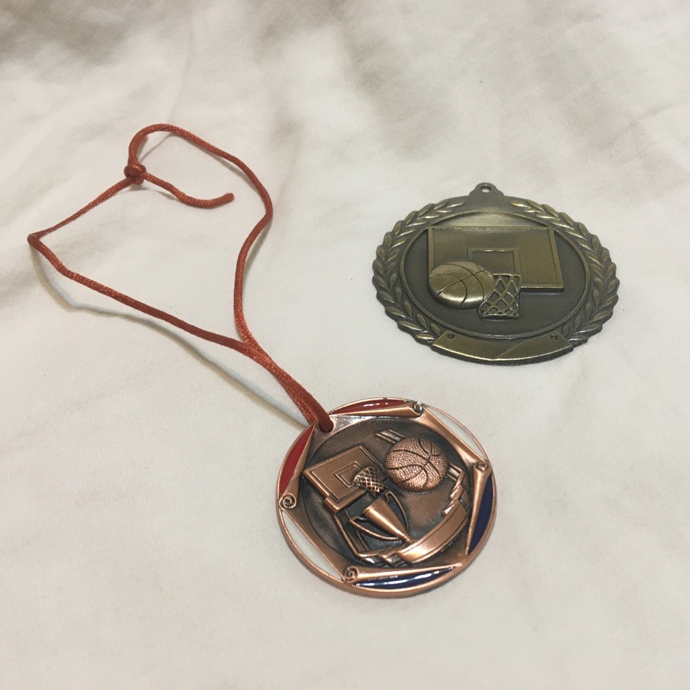Collector’s basketball medals